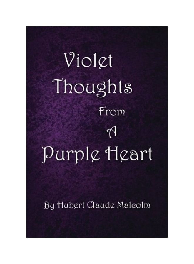 Violet Thoughts From A Purple Heart paperback english 