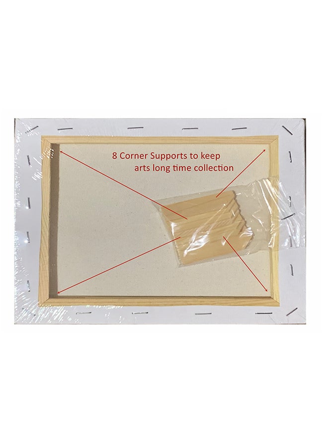 Cosmic 7-Piece Value Pack Blank Canvas Board White - Image 4