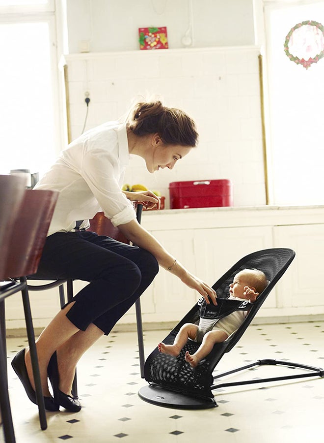 BABYBJORN Bouncer Balance Soft - Black/Dark Grey  - Image 4