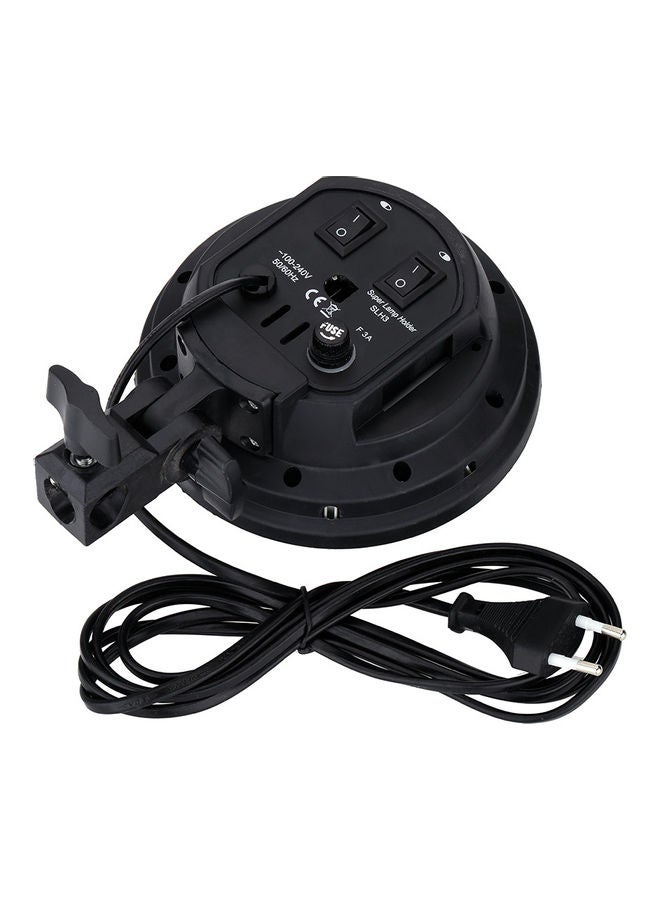4 -In-1 Base Socket Light Lamp Bulb Holder Adapter Black/White  - Image 2
