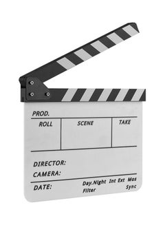 Generic Director Film Clapboard White/Black 