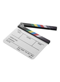 Generic Director Film Clapboard White/Black 