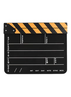 Generic Director Film Clapboard Black/Yellow 