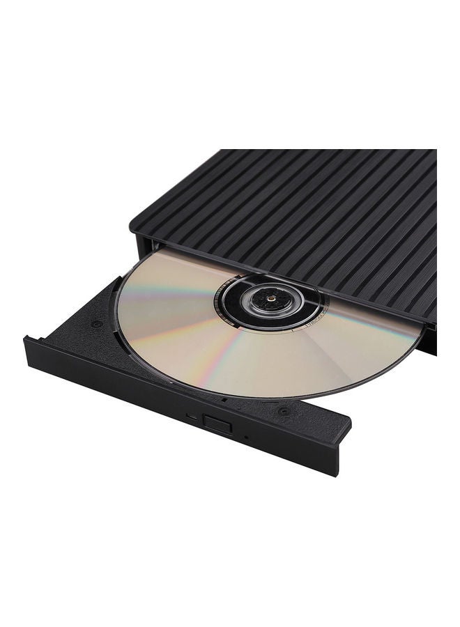 Generic Ultra-Thin Type-C External Optical Drive Mobile DVD-RW Burner Black  - Image 5