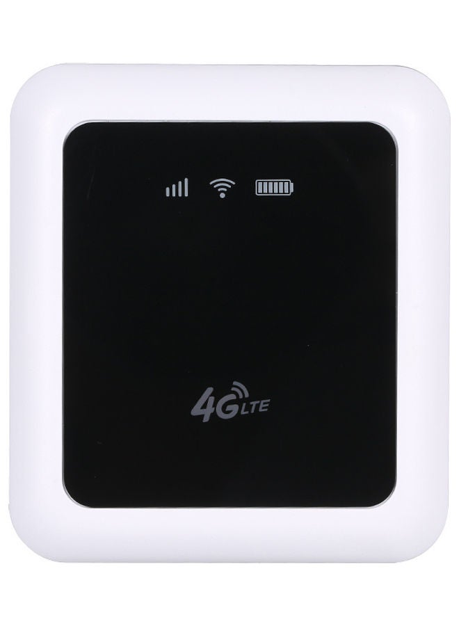 Portable Hotspot Wifi Mobile Router With Power Bank Black/White