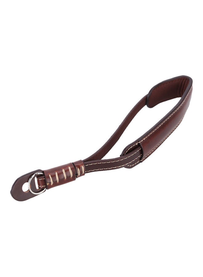 X5-M Camera Wrist Hand Lanyard Brown - Image 1