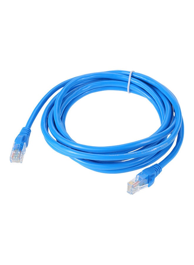 ماركة غير محددة - كابل توصيل شبكة Cat6 أزرق - Image 1