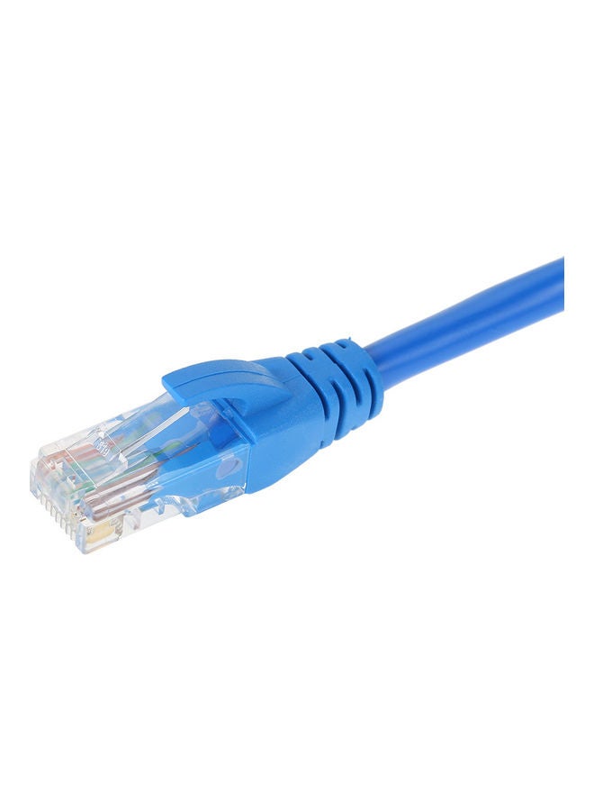 ماركة غير محددة - كابل توصيل شبكة Cat6 أزرق - Image 1