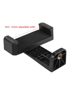 Generic Adjustable Phone Holder Clip Bracket Black  - Image 2