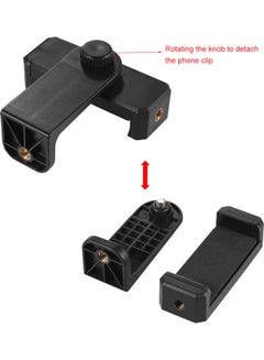 Generic Adjustable Phone Holder Clip Bracket Black  - Image 4