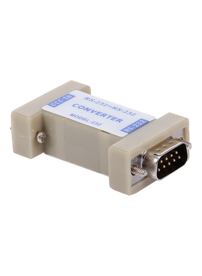 RS232 To RS232 Converter White/Silver  - Image 1