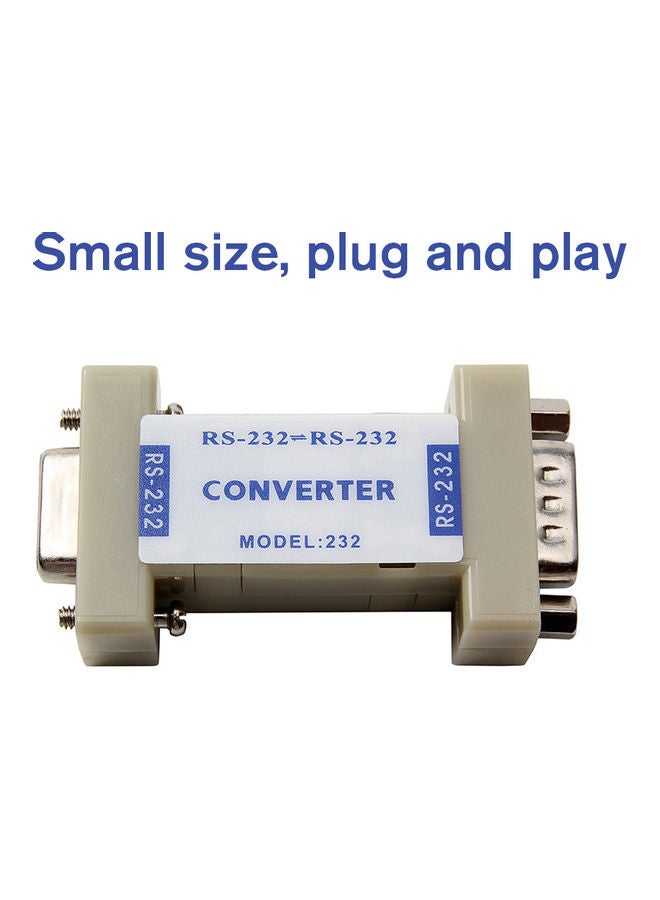 RS232 To RS232 Converter White/Silver  - Image 4
