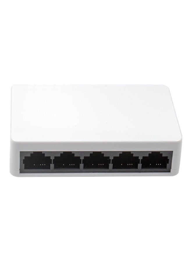 5 Port Ethernet Switch White  - Image 1
