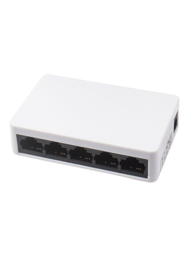 5 Port Ethernet Switch White  - Image 5