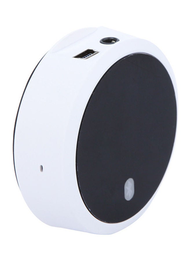 Bluetooth Audio Dongle Receiver With USB And Aux Cable White/Black  - Image 2
