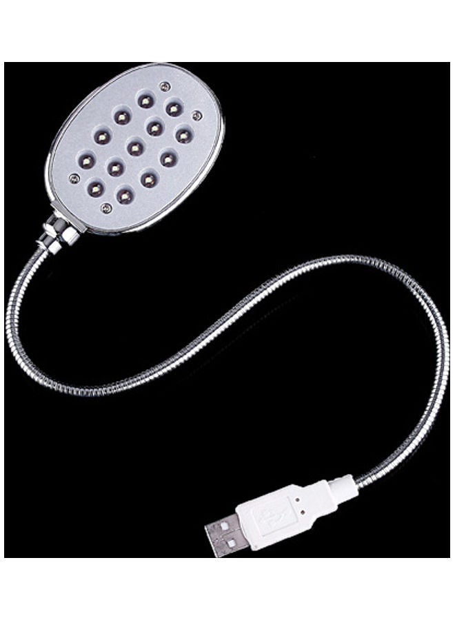 مصباح LED للكمبيوتر بمنفذ USB وردي