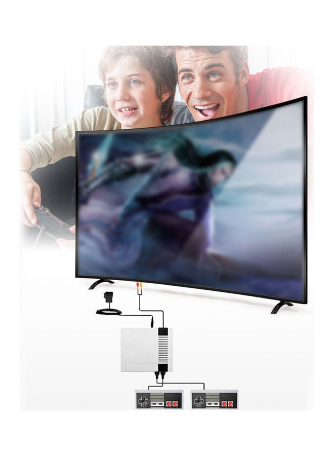 Retro Video Game Console With Controller