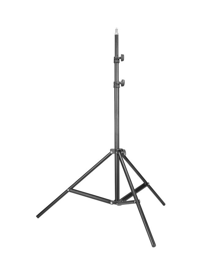 Adjustable Photography Tripod With Screw Black 