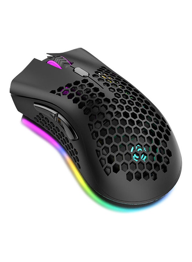 Wirelessly Mouse With USB Receiver Plug Black - Image 1