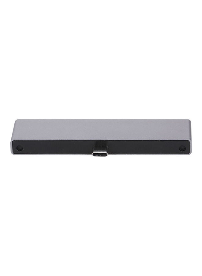 محول موزع 6 في 1 بمنفذ USB-C رمادي - Image 4