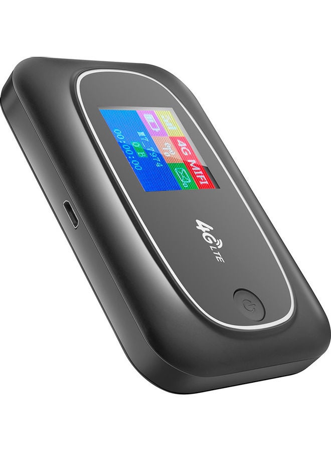 Generic - 4G LTE CAT4 150Mbps Mobile Wireless Wifi Router Black - Image 1