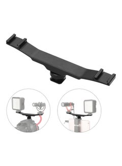 Generic Double Cold Shoe Mount Black  - Image 1