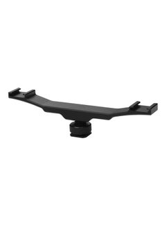 Generic Double Cold Shoe Mount Black  - Image 5