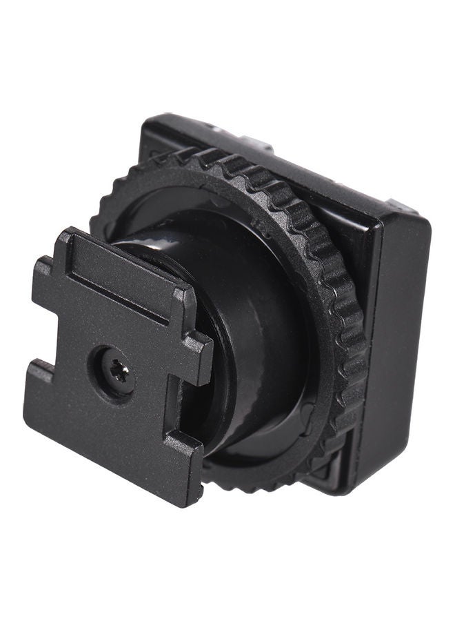 Flash Hot Shoe Mount Adapter For Sony Camcorder Black/Silver
