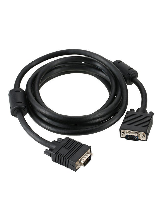 15 Pin 1080P Male To Male VGA Cable multicolour - Image 1