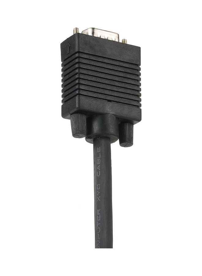 15 Pin 1080P Male To Male VGA Cable multicolour - Image 2
