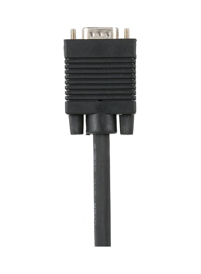 15 Pin 1080P Male To Male VGA Cable multicolour - Image 4
