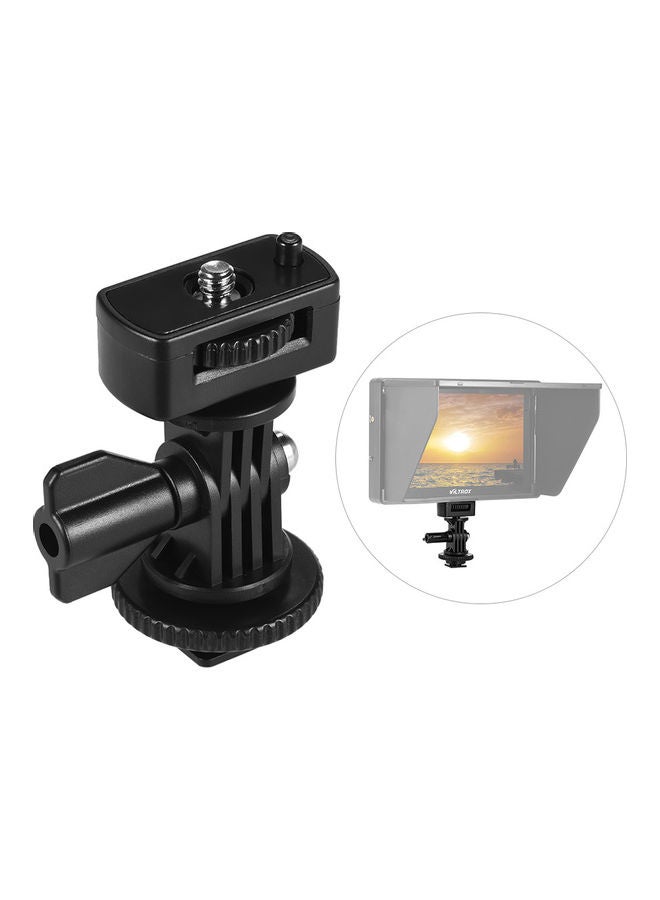 Adjustable Cold Hot Shoe Mount Adapter For Viltrox DC-90 DC-70 DC-50 Black  - Image 2