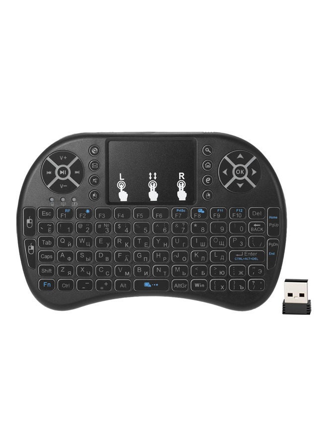 2.4GHz Wireless Keyboard Touchpad Black - v1608452945/N43207133A_1