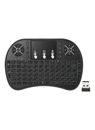 2.4GHz Wireless Keyboard Touchpad Black - v1608452945/N43207133A_1