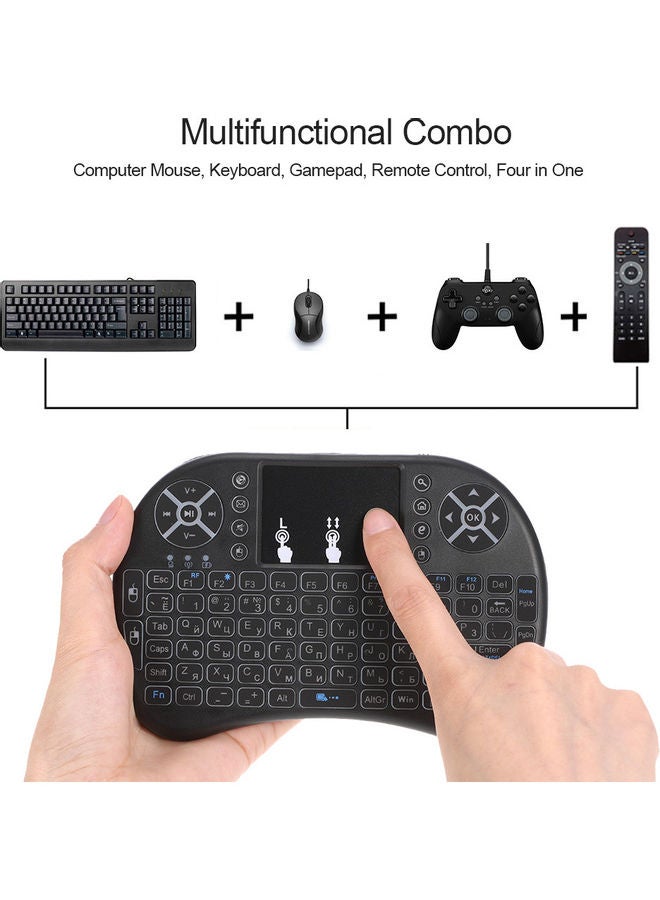 2.4GHz Wireless Keyboard Touchpad Black - v1608452945/N43207133A_7