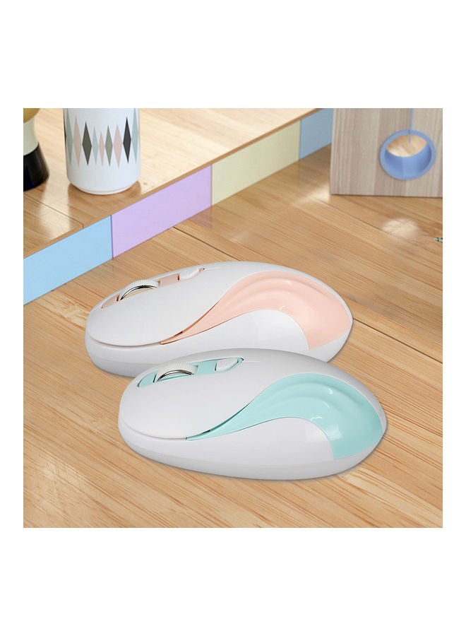 2.4GHz Wireless Mouse White/Blue - Image 4