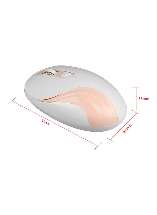2.4GHz Wireless Mouse White/Blue - Image 5