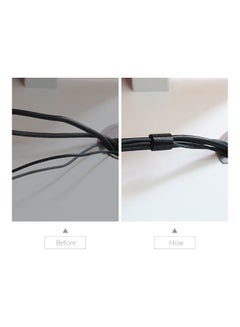 Generic Nylon Wire Wrap Organizer Black 10meter  - Image 5