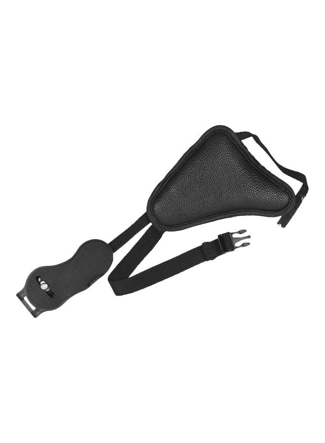 Padded Wrist Grip Camera Strap Black 