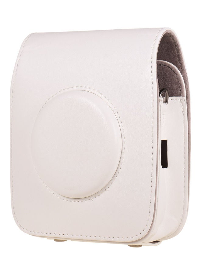 Portable Camera Case For Fujifilm Instax SQ20 White 
