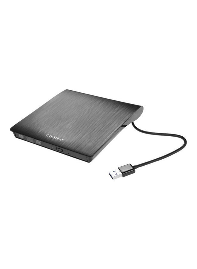Mobile External USB Enclosure Case For CD Drive Black - Image 1