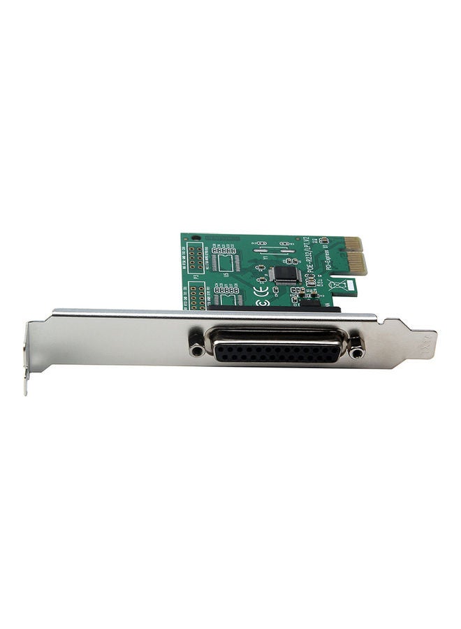 PCI-E Parallel Port Expansion Card Converter Adapter Multicolour - Image 3