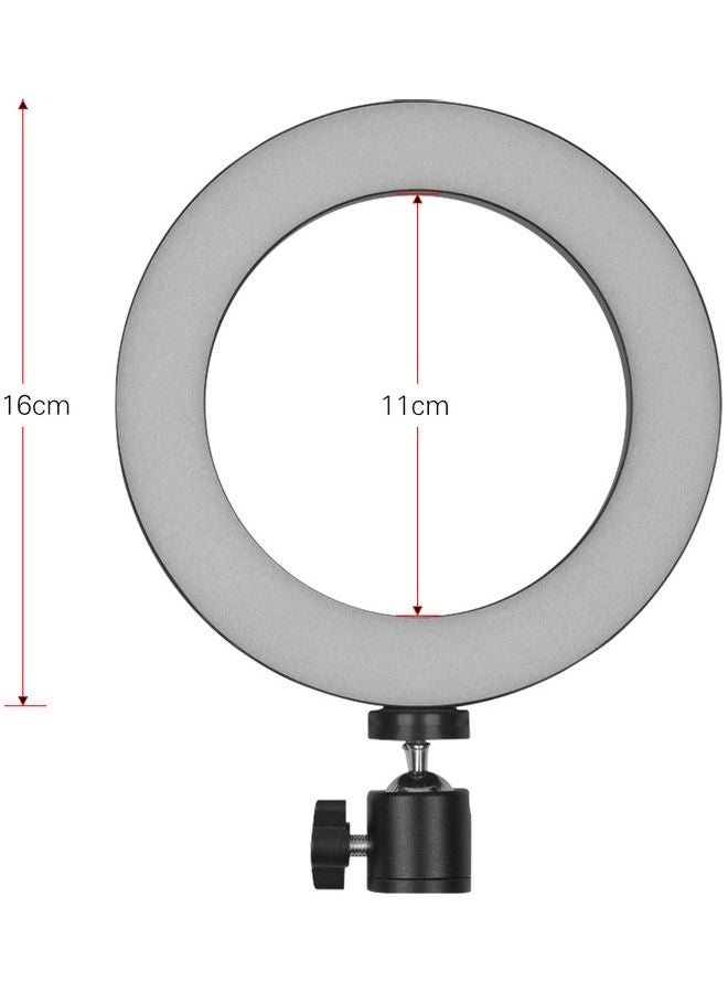 Led Ring Light With Tripod Stand White/Black/Silver - Image 2