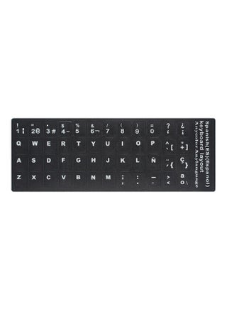 Replacement Keyboard Sticker Black/White - v1608457786/N43206510A_1