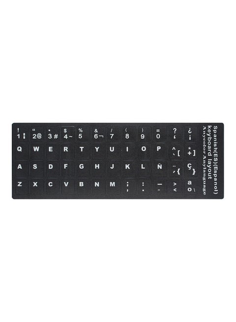 Replacement Keyboard Sticker Black/White