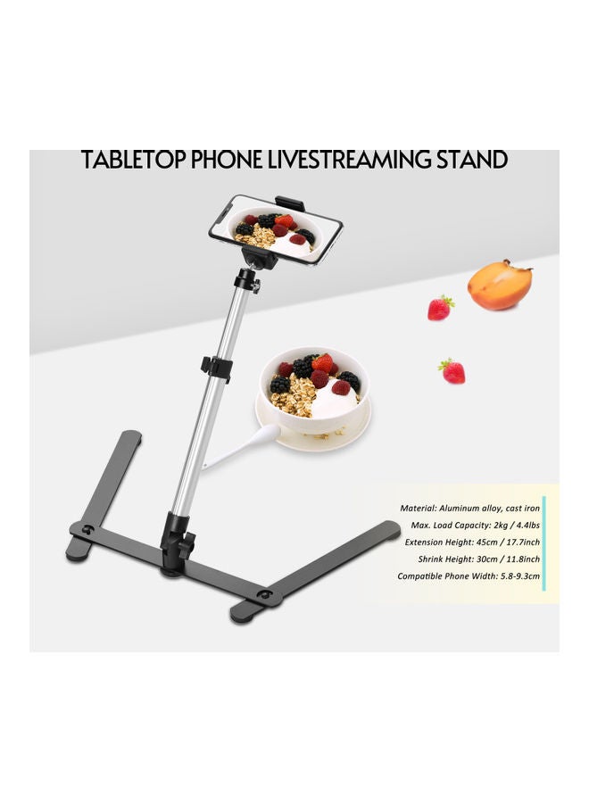 Foldable Photography Copy Stand Silver/Black  - Image 1