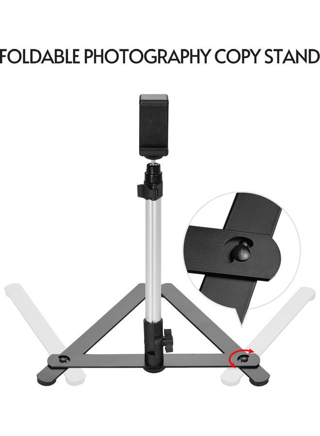 Foldable Photography Copy Stand Silver/Black  - Image 3