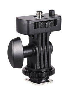 Generic Flexible Cold Shoe Mount Adapter For Viltrox DC-90 DC-70 DC-50 Black  - Image 1