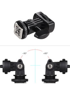 Generic Flexible Cold Shoe Mount Adapter For Viltrox DC-90 DC-70 DC-50 Black  - Image 4