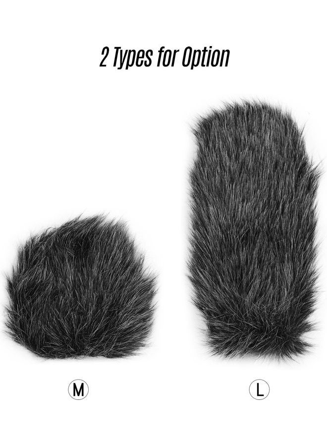 Generic Microphone Furry Windscreen Mic Windshield Cover Muff Multicolour  - Image 4
